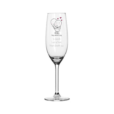 Chilli & Bubbles Valentines Day Flute