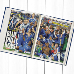 A3 Personalise it Later Football Book