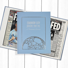 A3 Personalise it Later Football Book