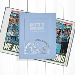 A3 Personalise it Later Football Book