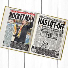 A3 Personalise it Later Football Book