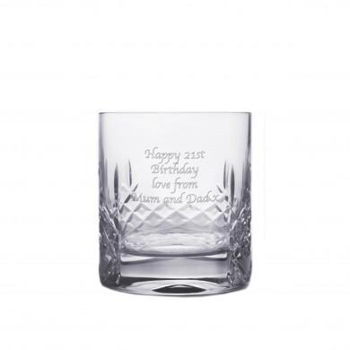 Cut Crystal Whisky Tumbler