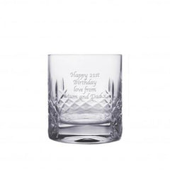 Cut Crystal Whisky Tumbler