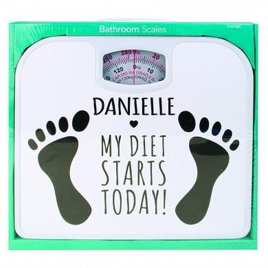 Diet Starts Today Bathroom Scales