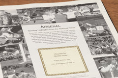 A3 Personalise it Later Football Book