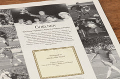 A3 Personalise it Later Football Book