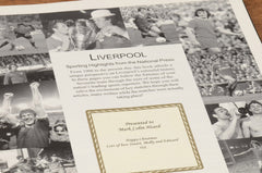 A3 Personalise it Later Football Book