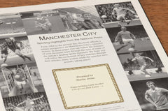 A3 Personalise it Later Football Book