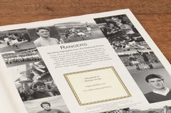 A3 Personalise it Later Football Book