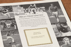 A3 Personalise it Later Football Book