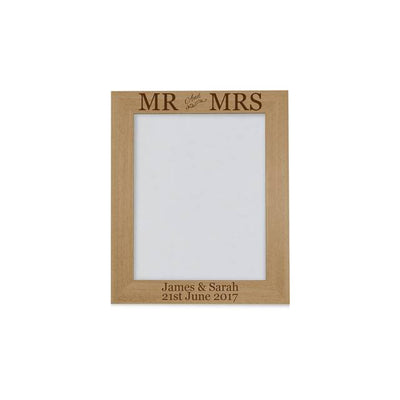 Mr & Mrs Photo Frame