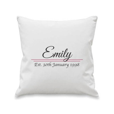 Name Established Cushion