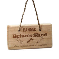 Personalised Shed Sign