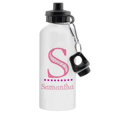 Pink Name White Drinks Bottle