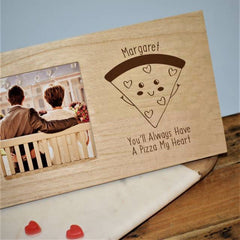 Pizza My Heart Panel Photo Frame