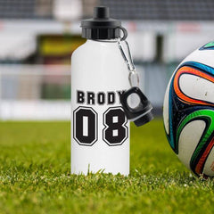 Sports Number White Drinks Bottle