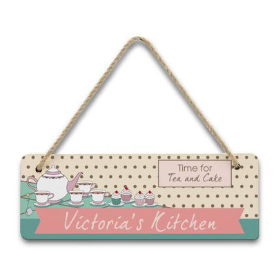 Tea & Cake Hanging Sign