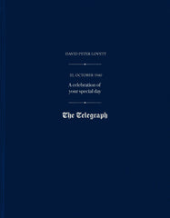 Telegraph Birthday Edition Newspaper Book