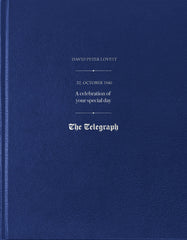 Telegraph Birthday Edition Newspaper Book