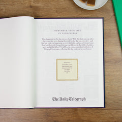 Telegraph Birthday Edition Newspaper Book