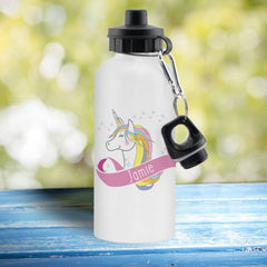 Unicorn Heart White Drinks Bottle
